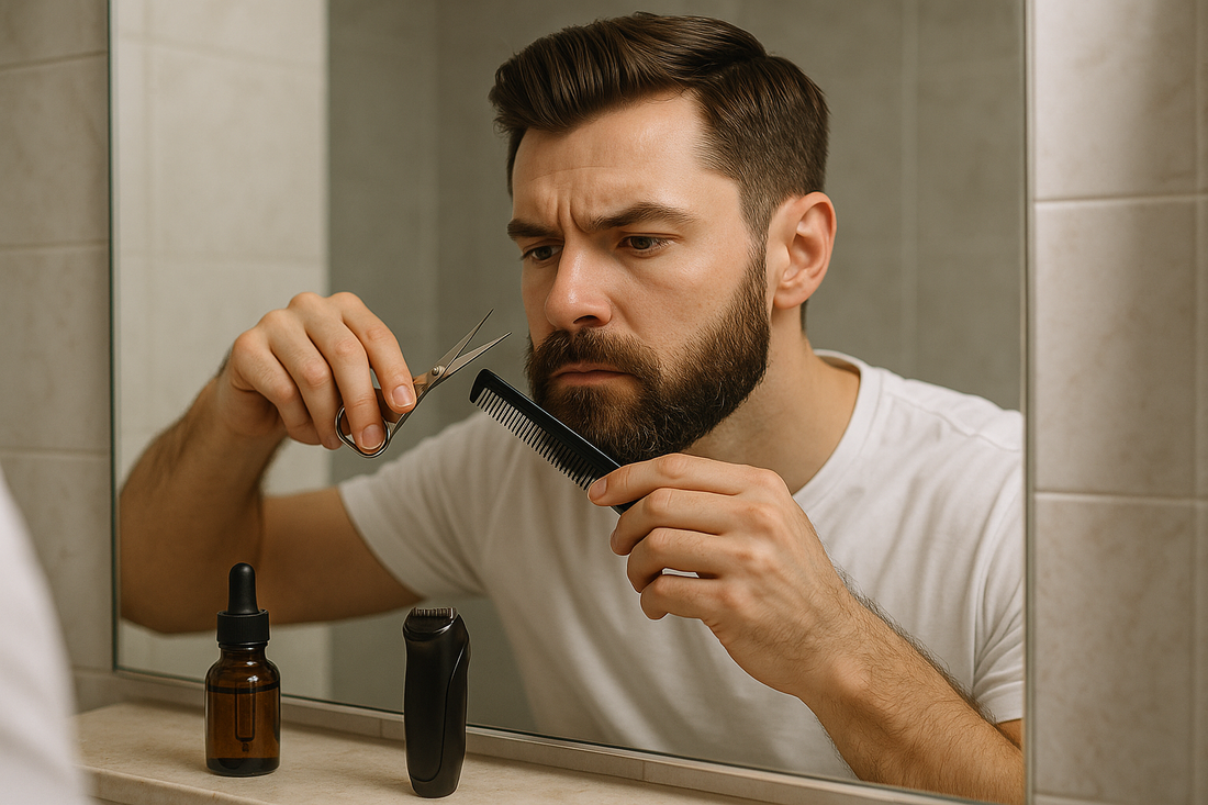 ¿Te recortas la barba tú mismo? 7 errores que probablemente cometes
