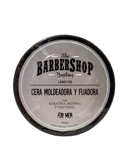 Cera Moldeadora con Keratina Barbershop x190g